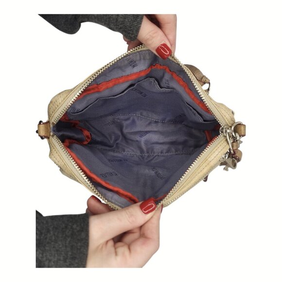 MZ Wallace Gold Metallic Crossbody - Picture 3 of 10